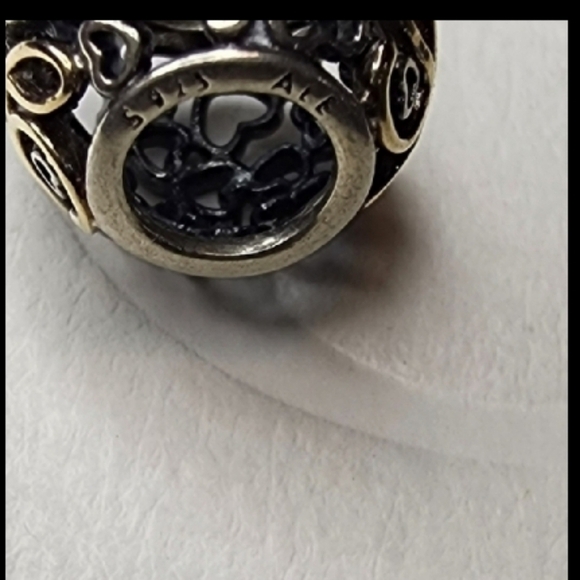 pandora charms family forever and open heart love 14k sterling silver - Picture 3 of 8